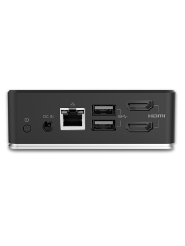 Bild von V7 Universal USB-C Docking Station mit 2x HDMI, 3,5 mm Audio Combo Ein-/Ausgang, Gigabit Ethernet, 3x USB 3.1 und 85 W Stromversorgung