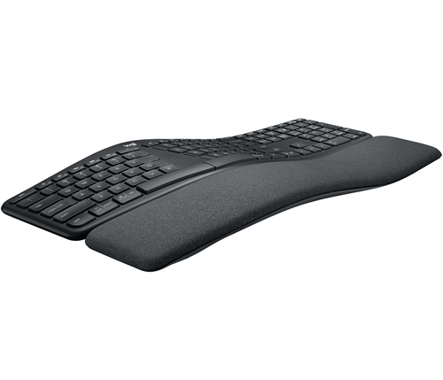 Bild von Logitech Ergo K860 Tastatur Büro RF Wireless + Bluetooth Schweiz Graphit