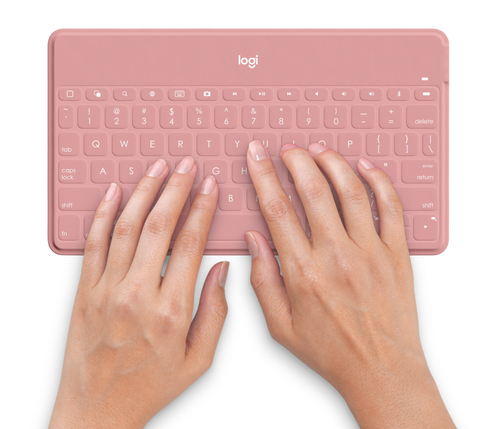 Bild von Logitech Keys-To-Go Französisch Bluetooth Pink