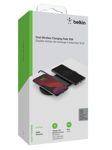 Bild von Belkin Boost Charge Universal Schwarz AC Kabelloses Aufladen Schnellladung Drinnen