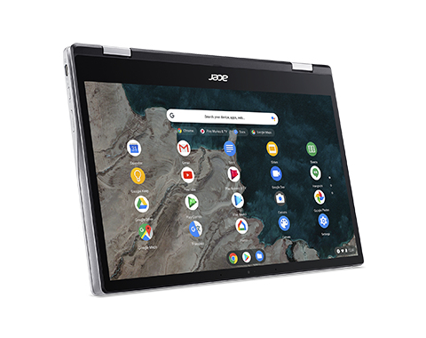 Bild von Acer Chromebook CP513-1HL-S7E7 Qualcomm Snapdragon 7c 33,8 cm (13.3&quot;) Touchscreen Full HD 8 GB LPDDR4x-SDRAM 128 GB Flash Wi-Fi 5 (802.11ac) ChromeOS Blau