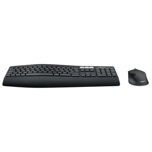 Bild von Logitech MK850 Performance Tastatur Maus enthalten Universal RF Wireless + Bluetooth AZERTY Belgisch Schwarz