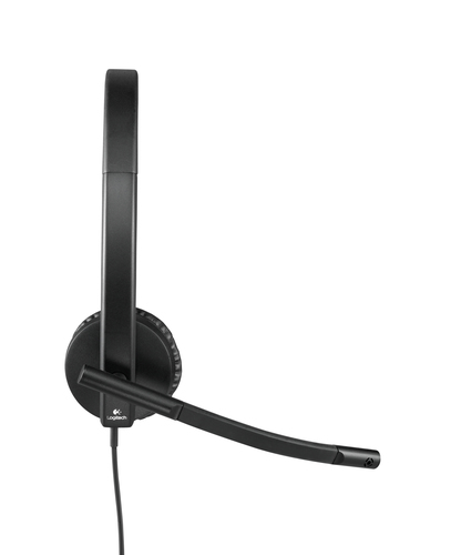 Bild von Logitech H570e Kopfhörer Kabelgebunden Kopfband Büro/Callcenter USB Typ-A Schwarz