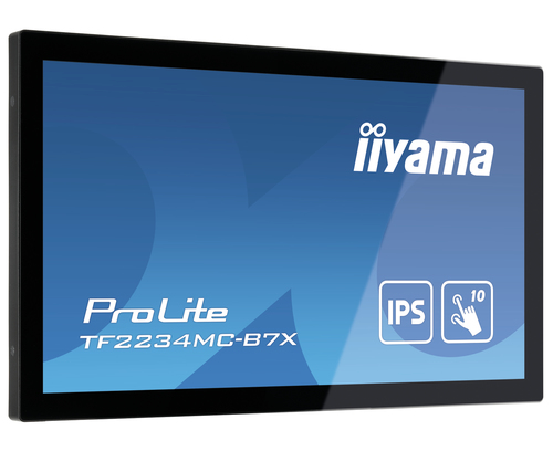 Bild von iiyama ProLite TF2234MC-B7X Computerbildschirm 54,6 cm (21.5 Zoll) 1920 x 1080 Pixel Full HD LED Touchscreen Multi-Nutzer Schwarz
