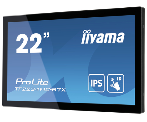 Bild von iiyama ProLite TF2234MC-B7X Computerbildschirm 54,6 cm (21.5 Zoll) 1920 x 1080 Pixel Full HD LED Touchscreen Multi-Nutzer Schwarz