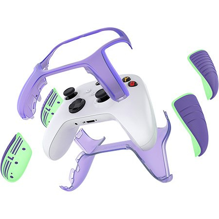 Bild von OtterBox Easy Grip Gaming Controller Series für Microsoft XBOX Controller Gen 9, Galactic Dream Purple/Glow in the Dark