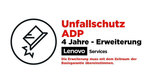 Bild von Lenovo 4 Jahre Unfallschutz (Accidental Damage Protection, ADP, Erweiterung)