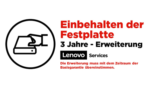 Bild von Lenovo 3 Jahre Einbehalten der Festplatte (Erweiterung)