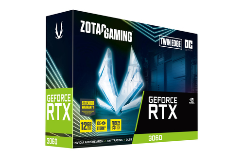 Bild von Zotac GAMING GeForce RTX 3060 Twin Edge OC NVIDIA 12 GB GDDR6