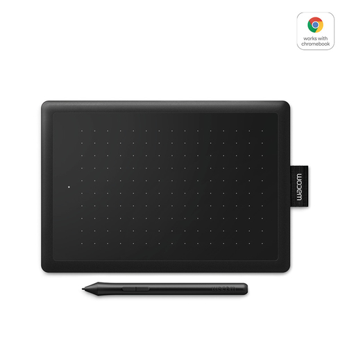 Bild von Wacom One by Small Grafiktablett Schwarz 2540 lpi 152 x 95 mm USB