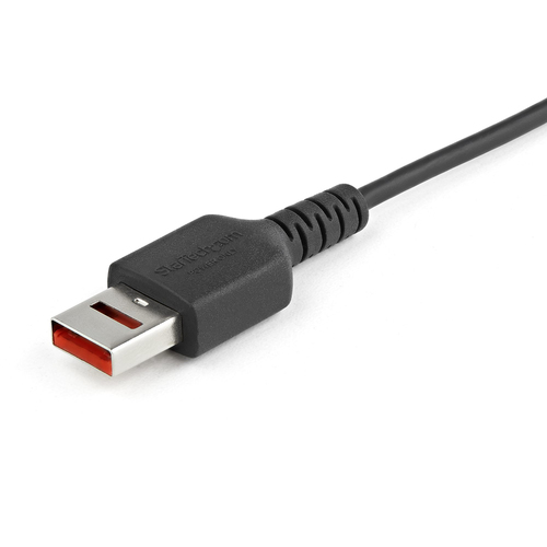 Bild von StarTech.com 1m USB-Datenblocker Kabel - USB-A auf USB Micro-B Sicheres Ladekabel - keine Datenübertragung /Power-Only-Kabel für Handy/Tablet - Datenblockierung USB Kabel