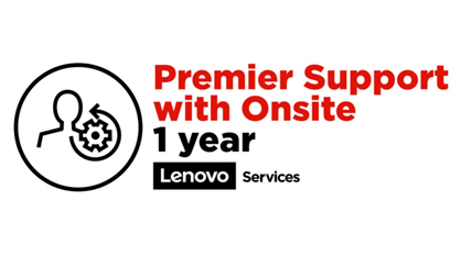 Bild von Lenovo 1 Jahr Premier Support mit Vor-Ort-Service