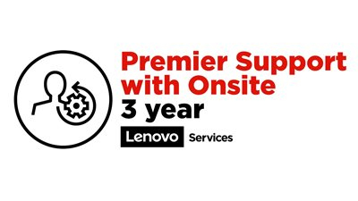 Bild von Lenovo 3 Jahr Premier Support mit Vor-Ort-Service