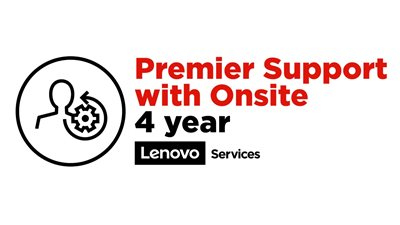 Bild von Lenovo 4 Jahr Premier Support mit Vor-Ort-Service