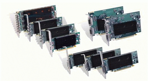 Bild von Matrox M9148 LP PCIe x16 1 GB GDDR2
