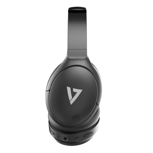Bild von V7 HB800ANC Kopfhörer & Headset Kabellos Kopfband Anrufe/Musik USB Typ-C Bluetooth Schwarz