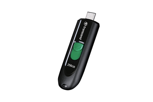 Bild von Transcend JetFlash 790C USB-Stick 256 GB USB Typ-C 3.2 Gen 1 (3.1 Gen 1) Schwarz