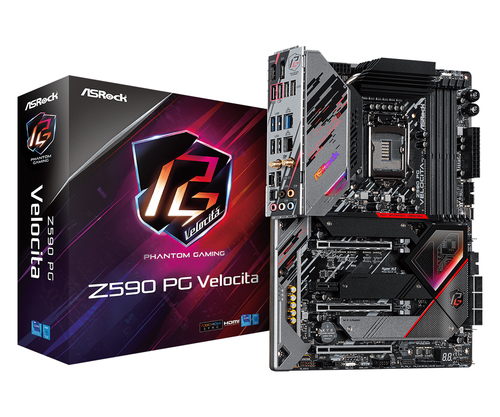 Bild von Asrock Z590 PG Velocita Intel Z590 LGA 1200 (Socket H5) ATX