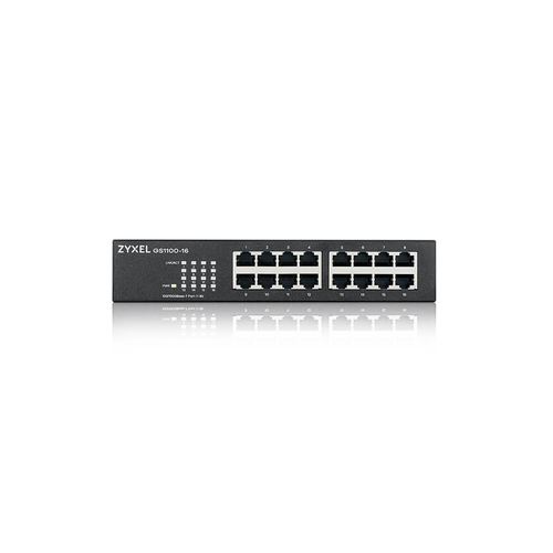 Bild von Zyxel GS1100-16 Unmanaged Gigabit Ethernet (10/100/1000)