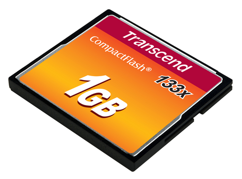 Bild von Transcend 1 GB CF 133x Kompaktflash MLC