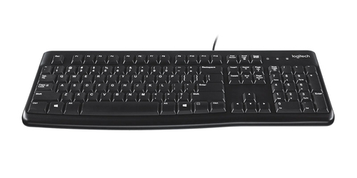 Bild von Logitech K120 Corded Keyboard Tastatur Universal USB AZERTY Französisch Schwarz