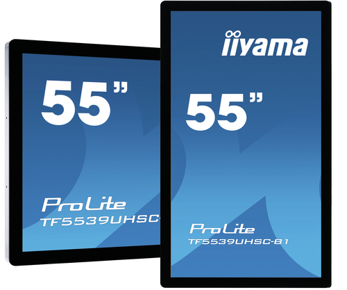 Bild von iiyama ProLite TF5539UHSC-B1AG Computerbildschirm 139,7 cm (55&quot;) 3840 x 2160 Pixel 4K Ultra HD LED Touchscreen Multi-Nutzer Schwarz