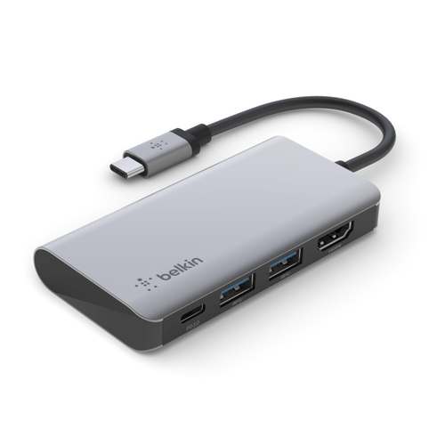 Bild von Belkin AVC006btSGY USB 3.2 Gen 1 (3.1 Gen 1) Type-C Silber