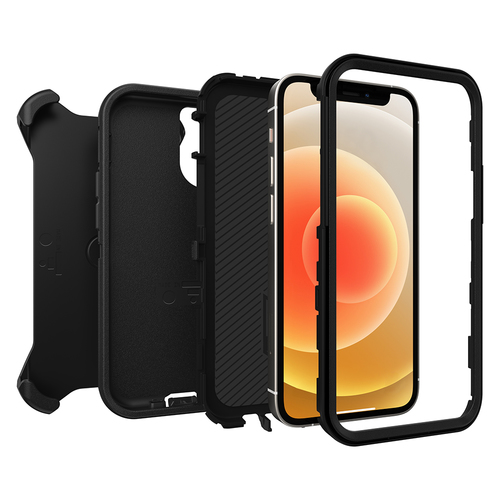 Bild von OtterBox Defender Series für Apple iPhone 12/iPhone 12 Pro, schwarz