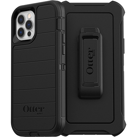 Bild von OtterBox Defender Series für Apple iPhone 12/iPhone 12 Pro, schwarz - Ohne Einzelhandlesverpackung