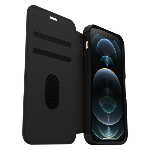 Bild von OtterBox Strada Folio Series für Apple iPhone 12/iPhone 12 Pro, schwarz