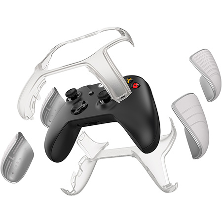 Bild von OtterBox Easy Grip Gaming Controller Series für Microsoft XBOX Controller Gen 8, Dreamscape White/Grey