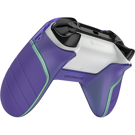 Bild von OtterBox Easy Grip Gaming Controller Series für Microsoft XBOX Controller Gen 8, Galactic Dream Purple/Glow in the Dark