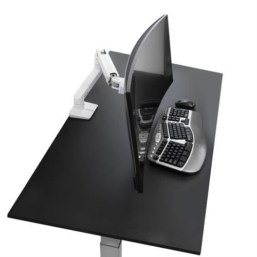 Bild von Ergotron HX Series 45-475-216 Flachbildschirm-Tischhalterung 124,5 cm (49&quot;) Tisch/Bank Weiß