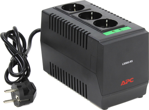 Bild von APC Line R 600VA Spannungsregler 3 AC-Ausgänge 230 V Schwarz