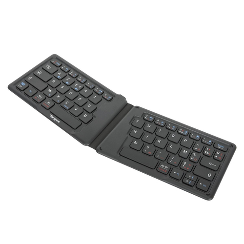 Bild von Targus AKF003FR Tastatur Universal Bluetooth AZERTY Französisch Schwarz