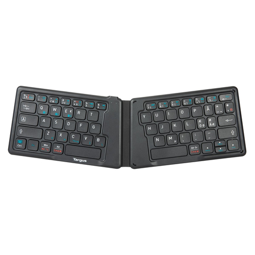 Bild von Targus AKF003NO Tastatur Universal Bluetooth QWERTY Nordisch Schwarz