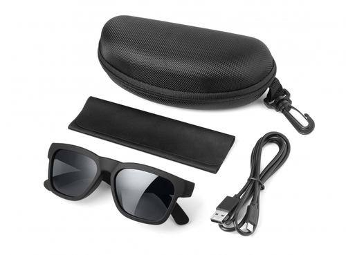Bild von Technaxx BT-X58 Kopfhörer Kabellos Sonnenbrille Musik Bluetooth Schwarz