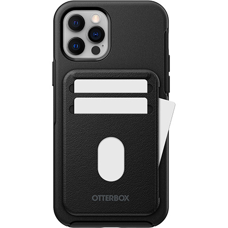 Bild von OtterBox Wallet für MagSafe, Soft-Touch Wallet mit 2 Fächern für Bargeld und Karten,starke magnetische Ausrichtung und Befestigung mit MagSafe Produkten, kompatibel mit iPhone 14/iPhone 13/iPhone 12 Series, schwarz