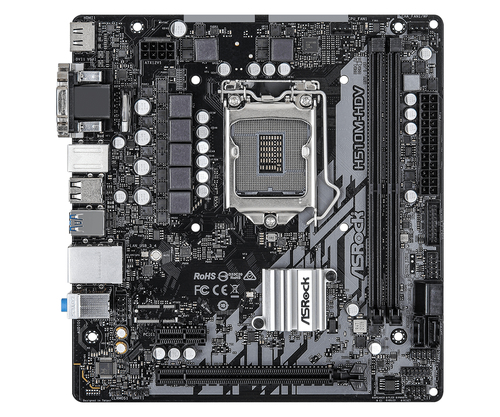 Bild von Asrock H510M-HDV Intel H510 LGA 1200 micro ATX