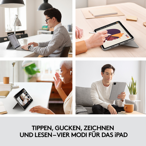 Bild von Logitech Combo Touch for iPad Pro 11-inch (1st, 2nd, and 3rd generation)