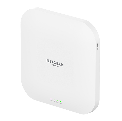 Bild von NETGEAR Insight Cloud Managed WiFi 6 AX3600 Dual Band Access Point (WAX620) 3600 Mbit/s Weiß Power over Ethernet (PoE)