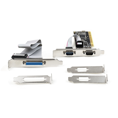 Bild von StarTech.com RS232 PCI Karte - PCI auf 2 Serielle Port-Karte - PCI 2-Port DB9 Serielle Controller-Karte RS232 - Schnittstellenkarte - PCI Expansion - Erweiterungskarte für Desktops