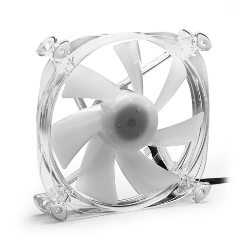 Bild von Sharkoon Shark Disc Computergehäuse Ventilator 12 cm Transparent 1 Stück(e)