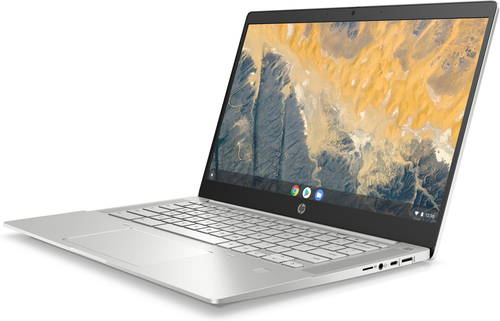 Bild von HP Chromebook Pro c640 i7-10610U 35,6 cm (14 Zoll) Full HD Intel® Core™ i7 16 GB LPDDR4-SDRAM 128 GB eMMC Wi-Fi 6 (802.11ax) ChromeOS Gold, Silber