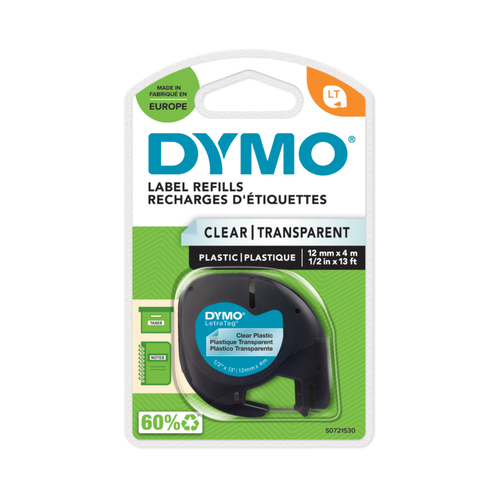 Bild von DYMO ® LetraTag® Kunststoff Etiketten - 12mm