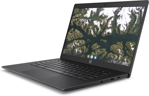 Bild von HP Chromebook 14 G6 Intel® Celeron® N4020 35,6 cm (14&quot;) Full HD 4 GB LPDDR4-SDRAM 32 GB eMMC Wi-Fi 5 (802.11ac) ChromeOS Schwarz