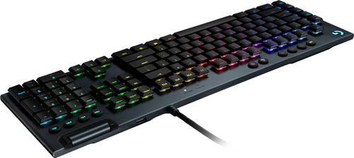 Bild von Logitech G G815 LIGHTSYNC RGB Mechanical Gaming Keyboard – GL Linear Tastatur USB Russisch Karbon