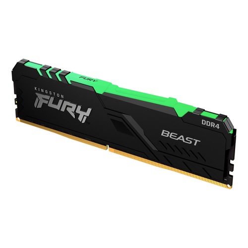 Bild von Kingston Technology FURY Beast RGB Speichermodul 16 GB 1 x 16 GB DDR4 2666 MHz