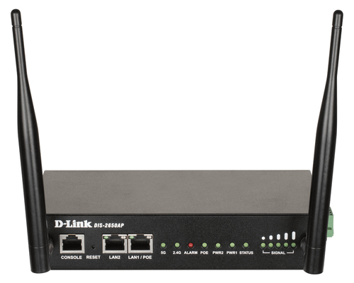 Bild von D-Link DIS-2650AP WLAN Access Point 1200 Mbit/s Schwarz Power over Ethernet (PoE)