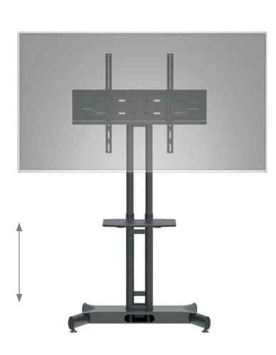 Bild von Hagor HP Twin Stand HD 2,13 m (84&quot;) Schwarz